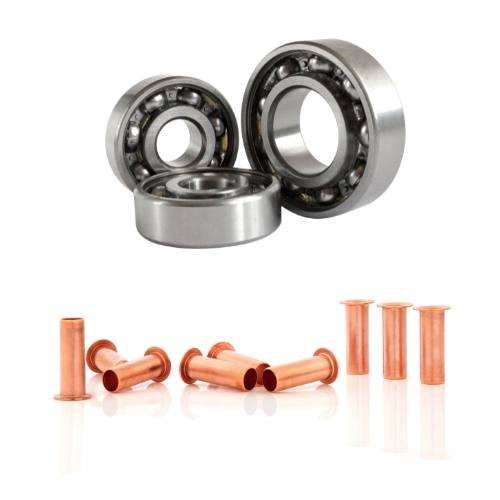 Swiss Machining Bearings and Copper Inserts